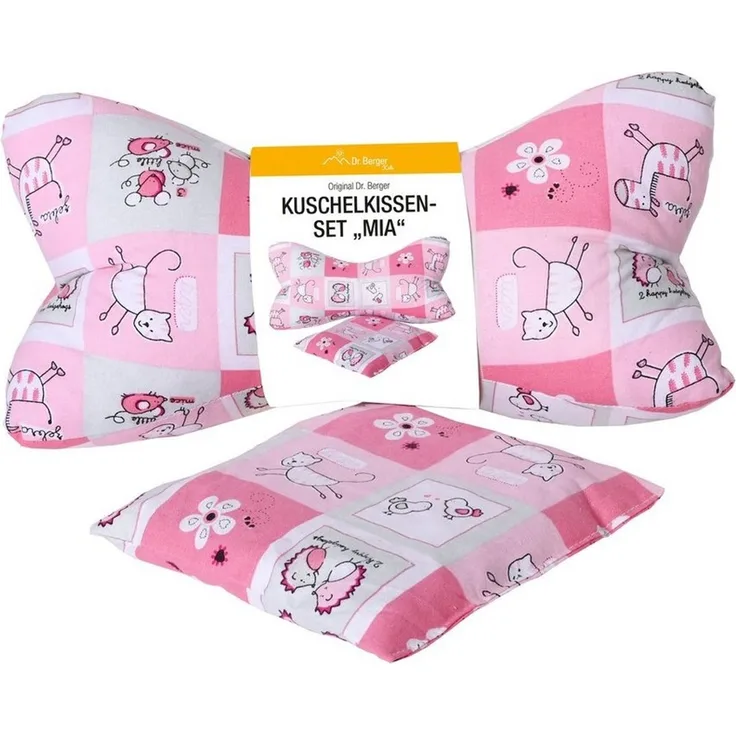 Dr. Berger Nackenstützkissen-Set Kuschelkissen Set "Mia", Set