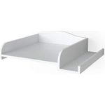 Wickelaufsatz Weiß 83.2 x 72 cm auf Waschmaschine Vicco