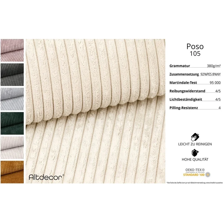 ALTDECOR Ecksofa OLEA-L2, Sofa Praktische Bequeme Funktionsecke Couch L-Form Eckcouch, Corner Sofa U-Form Vielseitige Sofa Wohnlandschaft Wohnzimmer – Bild 3