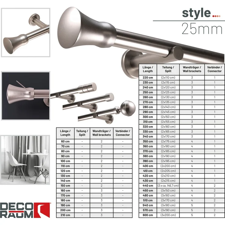 Deco-Raum® | Länge: 440cm | Material: | Farbe: – Bild 4