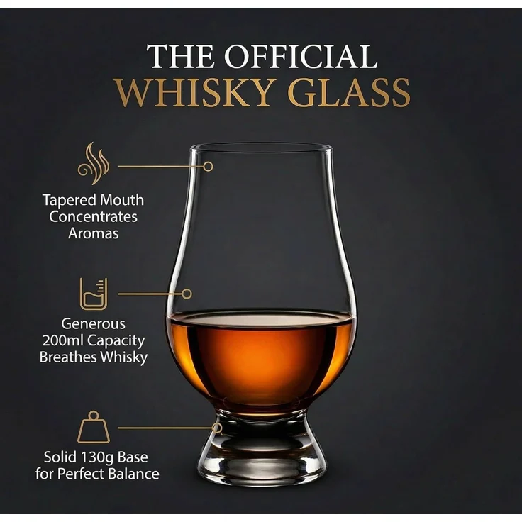 Glencairn Whiskyglas 4er Set in einer Geschenkbox – Bild 7