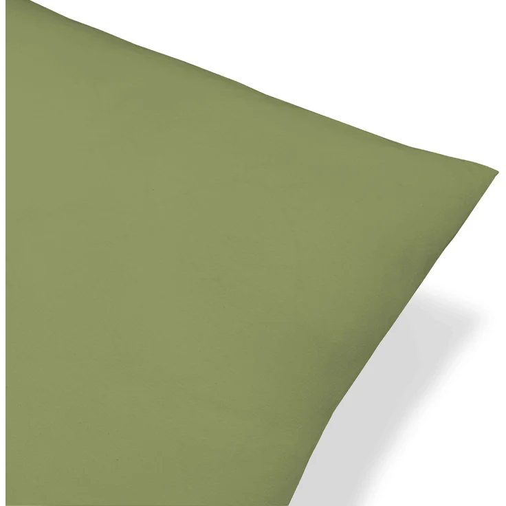 biberna Feinjersey-Kissenbezug, 2-teilig, fichte, 80x80 cm – Bild 2