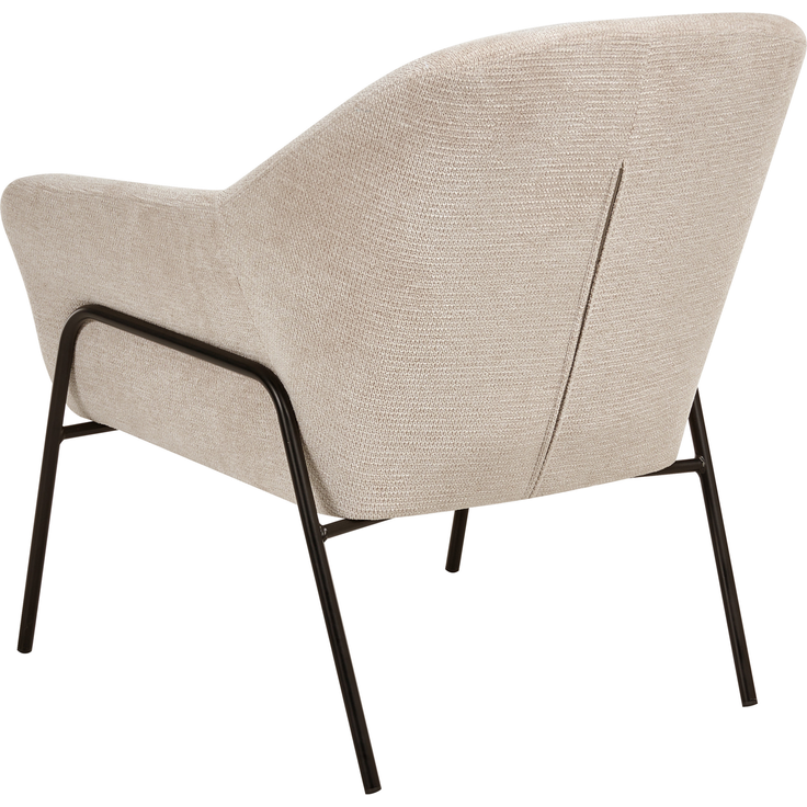 Sessel VEDDIGE Stoff Hellbeige – Bild 6