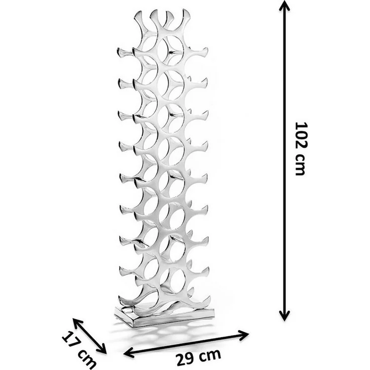Kobolo Weinregal Flaschenhalter CIRCLE aus Metall für 27 Flaschen – Bild 2