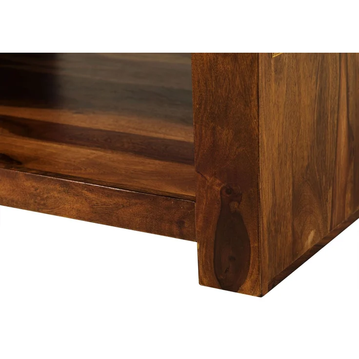 Couchtisch Sheesham 120x85x43 walnuss lackiert DUKE #119 – Bild 6
