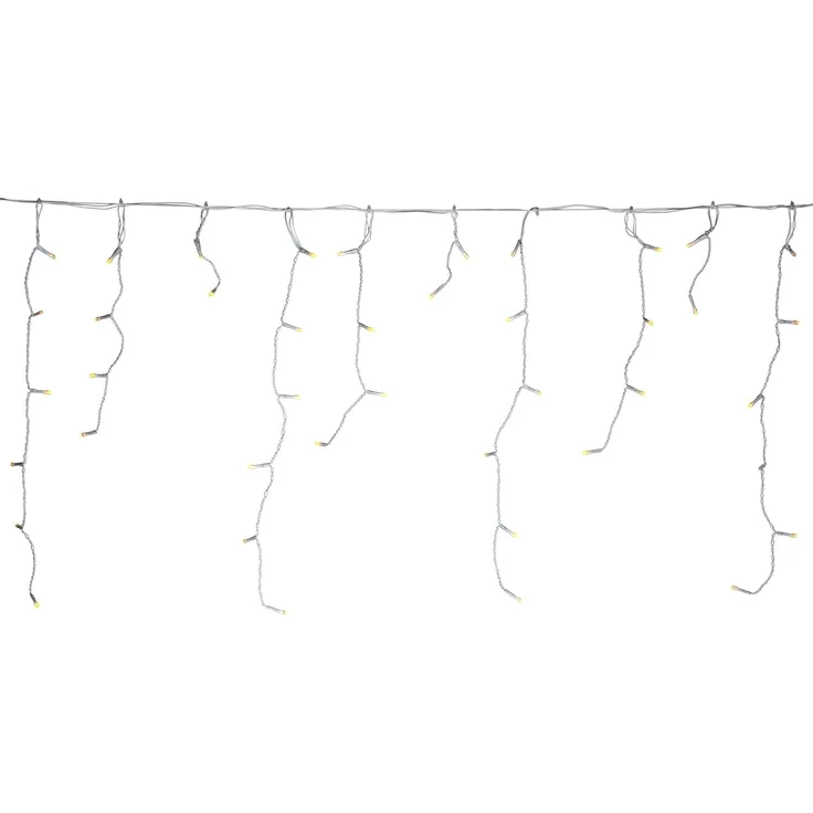 FHS LED Eisregen, außen, 168er, weiß, 9 m