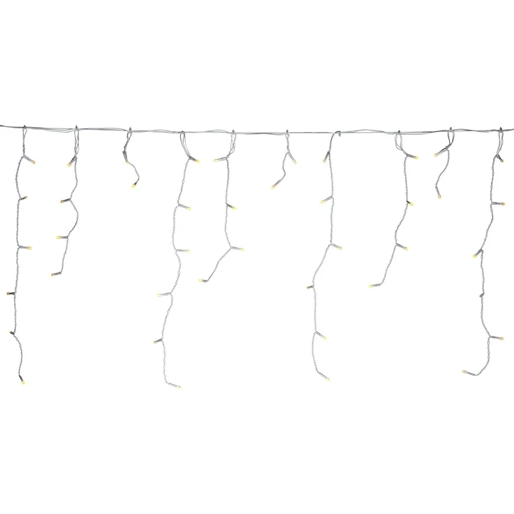 FHS LED Eisregen, außen, 168er, weiß, 9 m – Bild 1