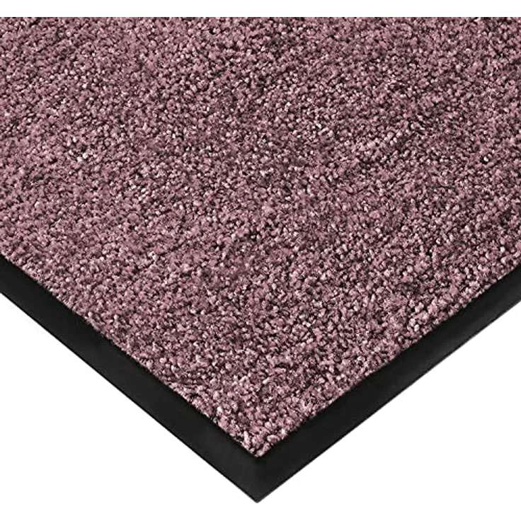 etm Hochwertige Fußmatte | schadstoffgeprüft | bewährte Eingangsmatte in Gewerbe & Haushalt | Schmutzfangmatte mit Top-Reinigungswirkung | Sauberlaufmatte waschbar & rutschfest (120x300 cm, Lila) – Bild 4