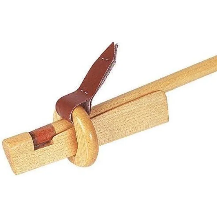 Queueleder-Klemme Holz