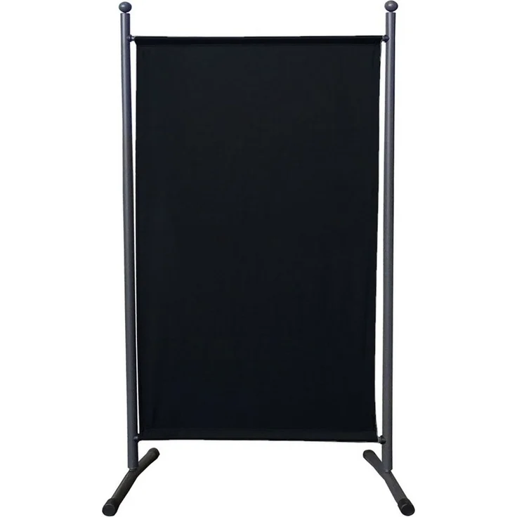 Quick Star Paravent 2 Stück Stellwand 180x78cm Schwarz (2 Stück) – Bild 3