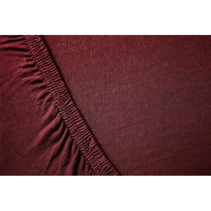 Hometex Premium Textiles Spannbettlaken Jersey Spannbettlaken 100% Baumwolle, Jersey, Gummizug: Rundumgummizug, Premium-Jersey Matratzenhöhe bis 23 cm – Bild 4