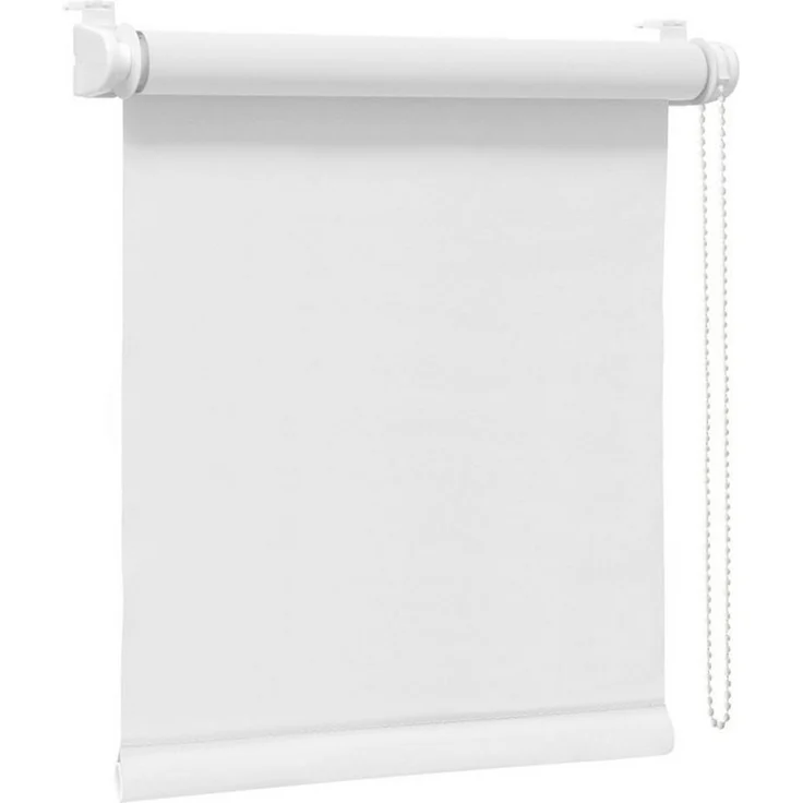 Verdunklungsrollo Klemmfix Tenebra Verdunkelungsrollo, 35x160 cm, weiß, Victoria M, blickdicht, ohne Bohren, in Führungsschienen, Klemmfix, Verdunkelung, Mit Magnet. energiesparend – Bild 2