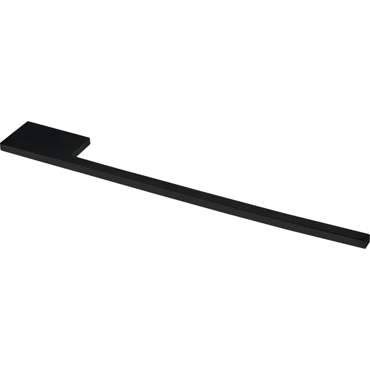 LANZET Handtuchhalter, Schwarz matt, 1-armig