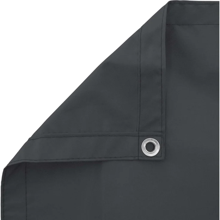 vidaXL Balkonsichtschutz Schwarz 75x200 cm 42030846 – Bild 3
