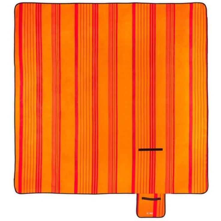Picknickdecke 200x200cm orange gestreift 10025989 – Bild 10