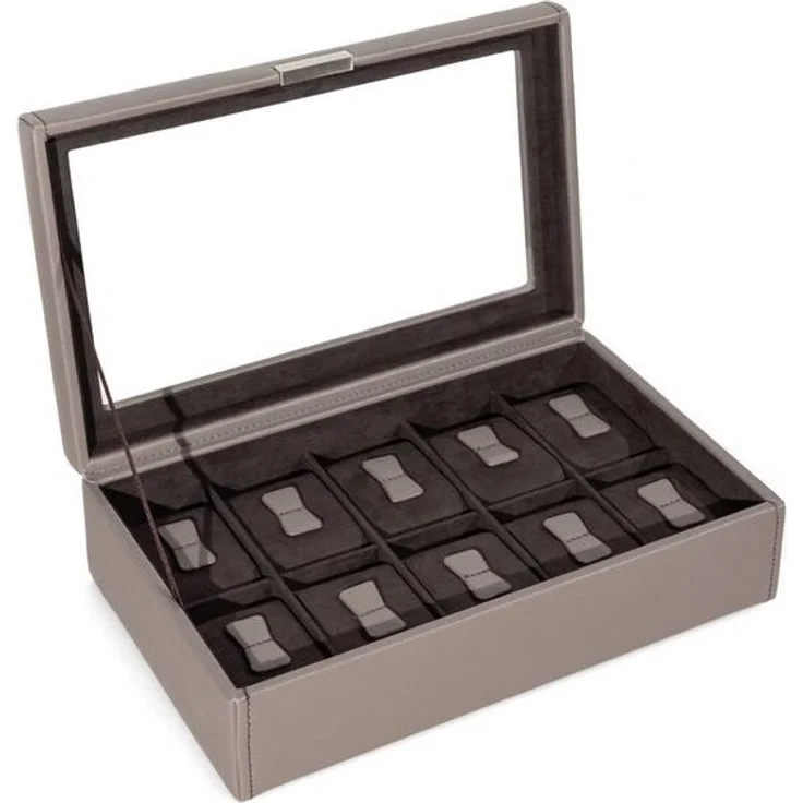Friedrich23 Uhrenbox Bond Cross Grain für 10 Uhren – Bild 4
