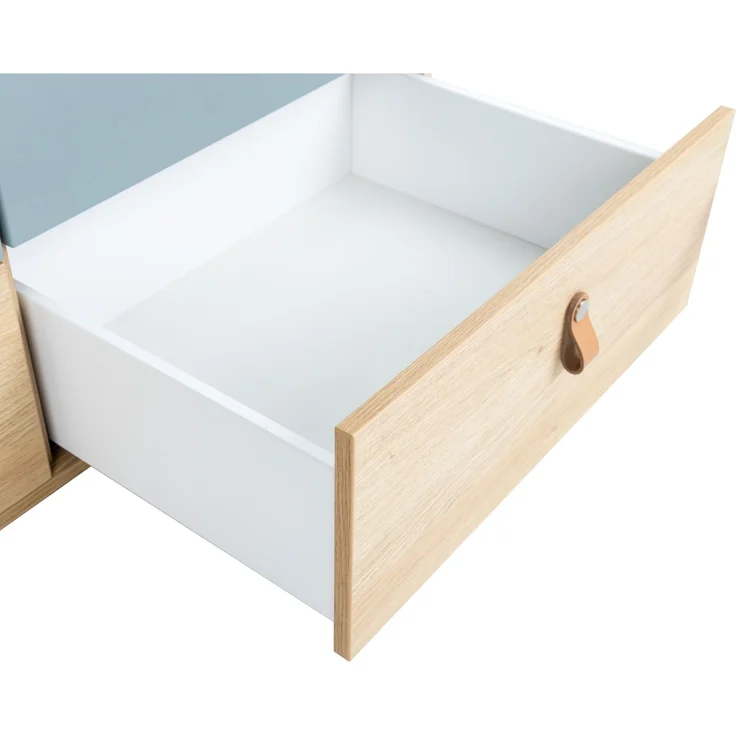 Arthur Berndt Wickelkommode »Roofy« mit abnehmbarem Wickelaufsatz, Salbei, Nagano Oak, 91x74x144 cm – Bild 13