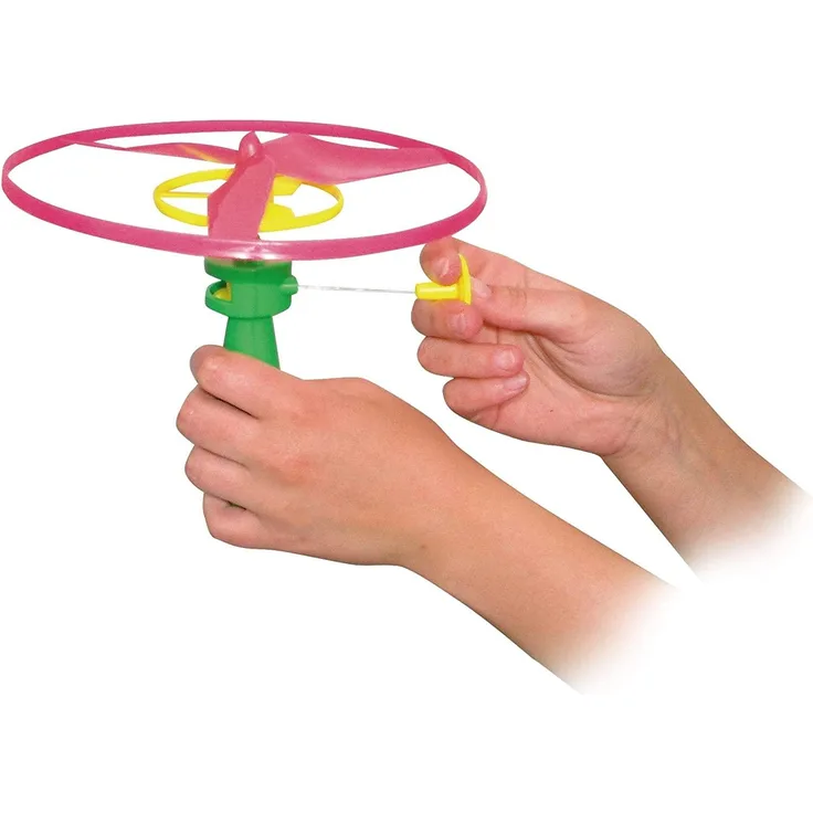 Paul Günther 1682 - Propellerspiel Twirly, Flugspiel für Kinder ab 4 Jahre, Rotor Durchmesser ca. 19 cm