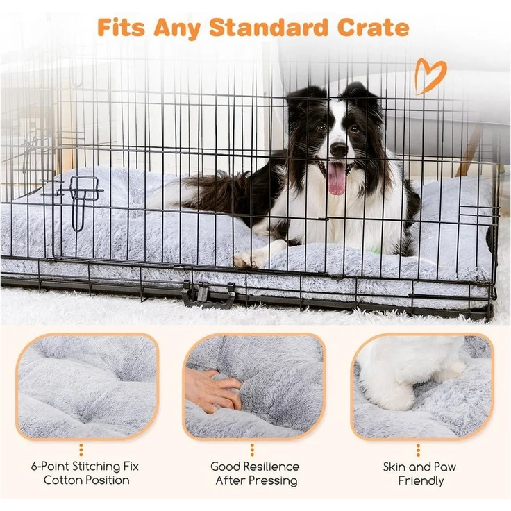 nobleza Hundematte Hundebett Grosse Hunde Waschbar Hundematte Rutschfest – Bild 3