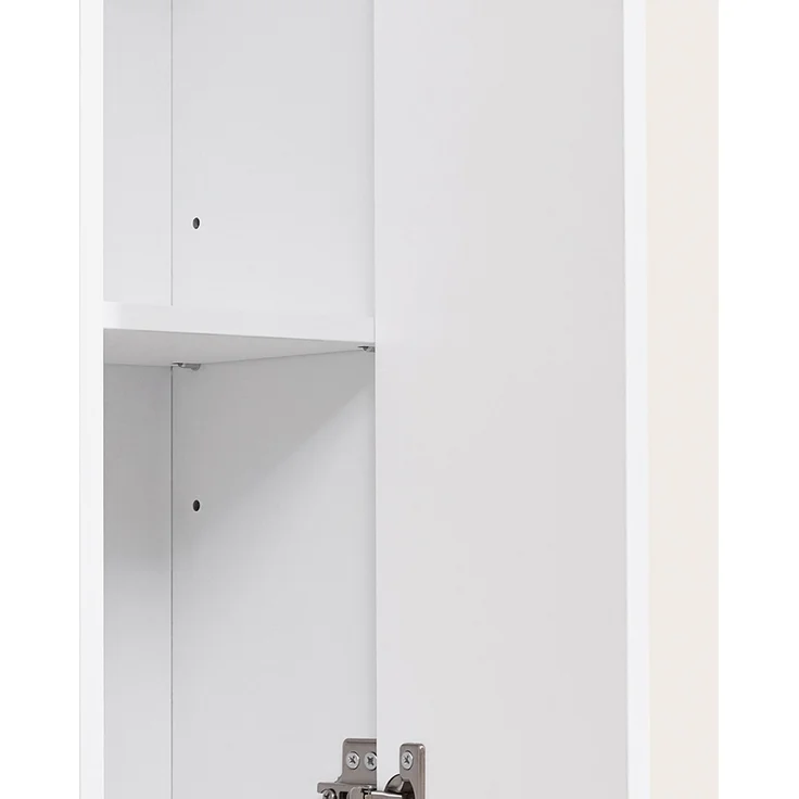SoBuy BZR151-W Badunterschrank, Spanplatte, Lackiert, Weiß, 20 x 96 x 20 cm – Bild 8