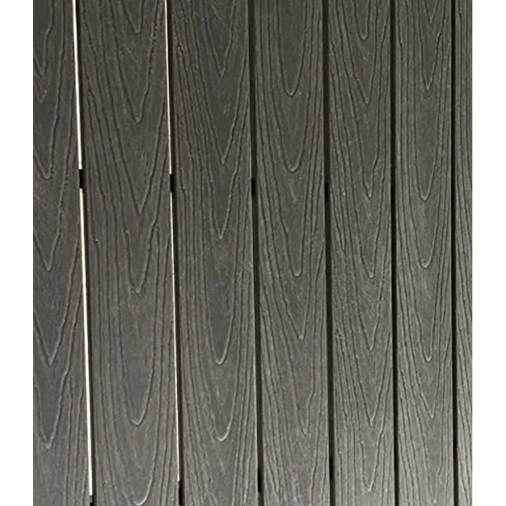 FIRE SOUL Nonwood Alu-Gartentisch Gartenmöbel 120x70 cm anthrazit/grau – Bild 3