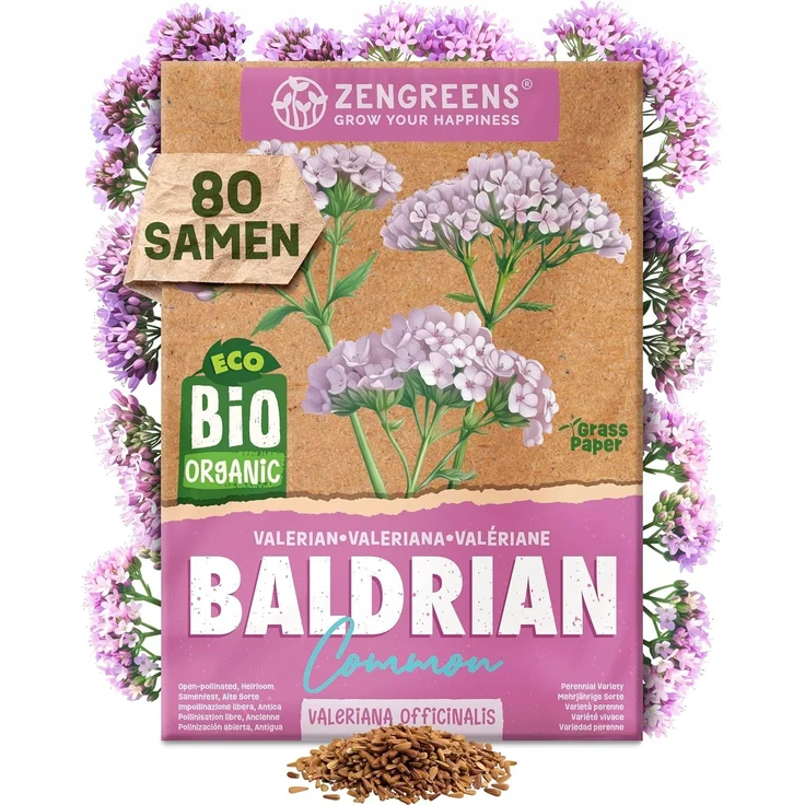ZenGreens® - Bio Kräutersamen im 40er Set - 40 Kräuter Samen für den einfachen Anbau im Garten, Balkon oder Hochbeet - Pflanzensamen - Saatgut – Bild 48