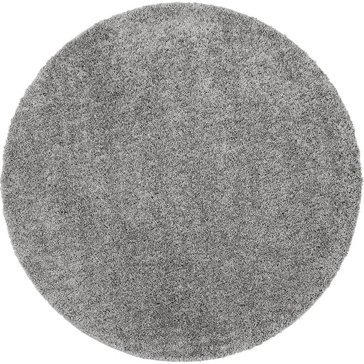 Snapstyle Hochflor-Teppich Luxus Hochflor Langflor Teppich Milano Rund, Rund, Höhe: 43 mm – Bild 1