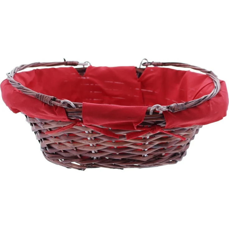 Füllkorb Flechtkorb Einkaufskorb Flaschenkorb Korb Weidekorb natur Bügelkorb – Bild 3