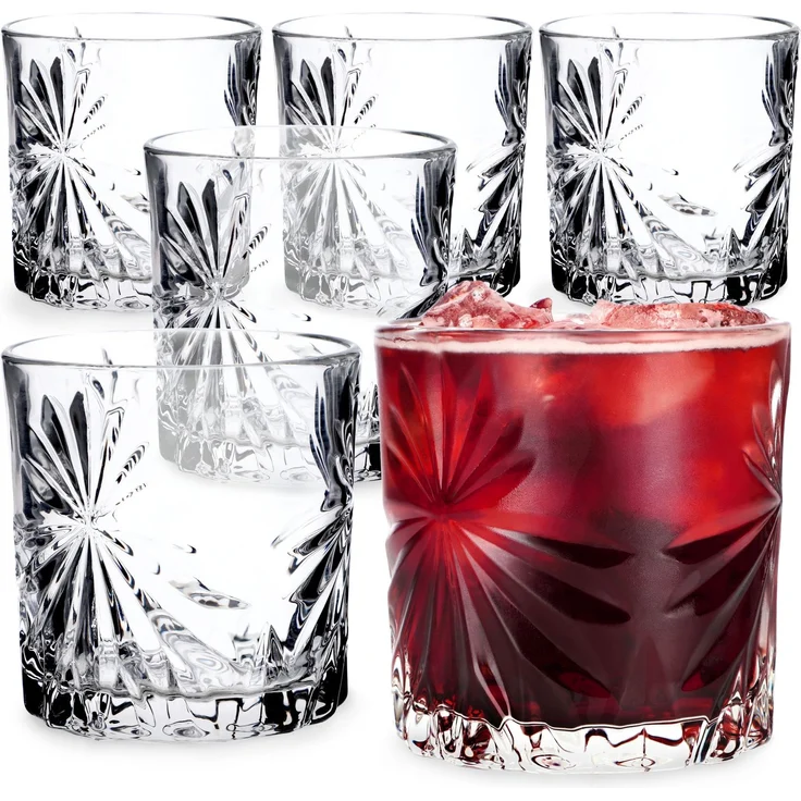 KADAX Trinkglas Literatka 6er Set, 300 ml – Bild 1