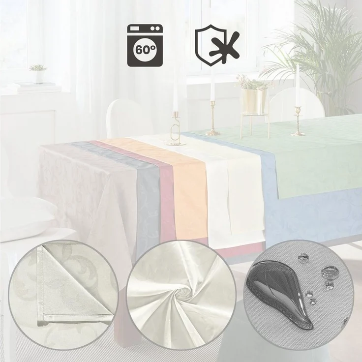 Erwin Müller Mitteldecke Mitteldecke "Greven", abwaschbar Uni – Bild 3