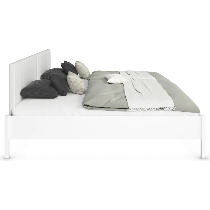 Rauch Möbel 'Mare' Familienbett, Liegefläche 270x200 cm, mit Polster-Kopfteil, Farbe Weiß, 278 x 98 x 209 cm – Bild 4