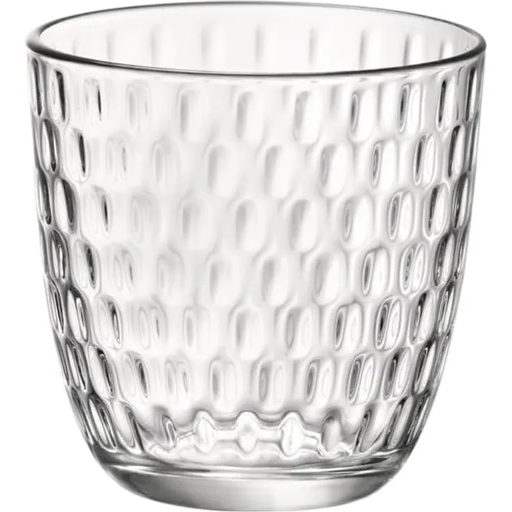 Gläserset Bormioli Rocco Slot Durchsichtig 6 Stück Mit Relief Glas 290 Ml