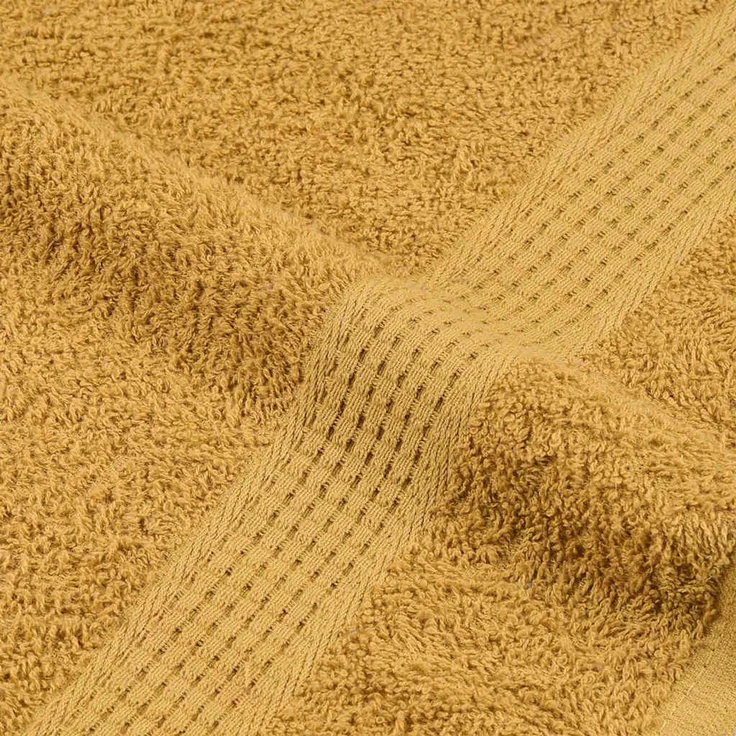 vidaXL Duschtücher FROGN 4 Stk. Gold 70x140 cm 360 g/m² 136810 – Bild 7