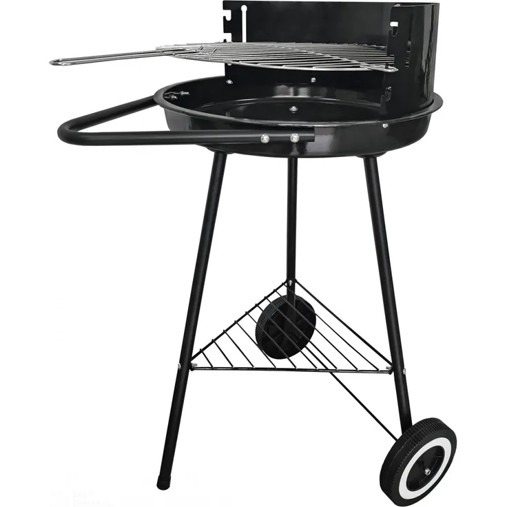 XXL Standgrill mit Räder Holzkohlegrill Ø39cm, H 77cm, Art. 64257