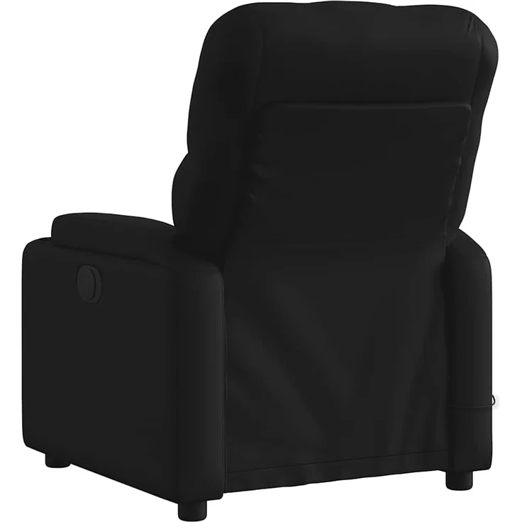 vidaXL Massage-Relaxsessel, Kunstleder, Schwarz 3205676 – Bild 3