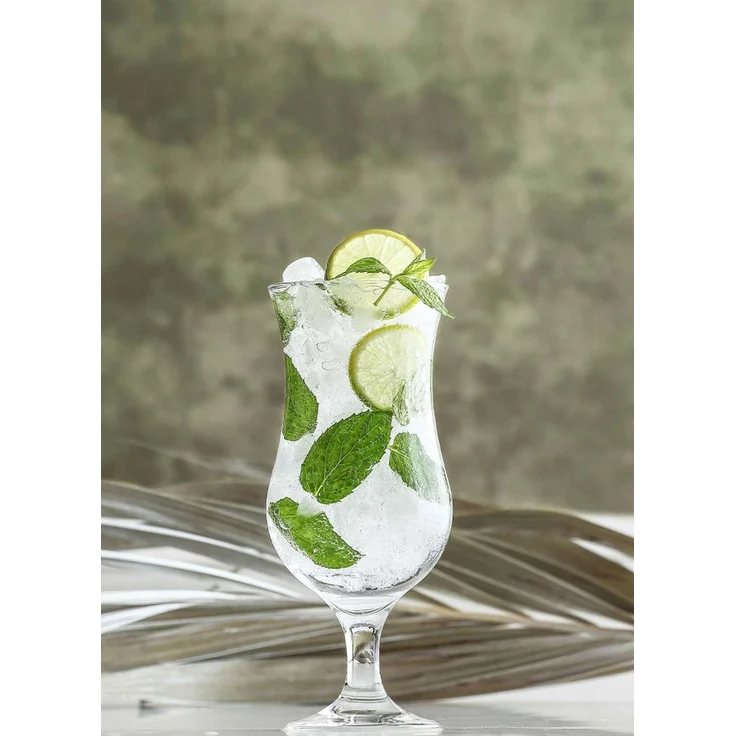 Hermia Concept 'LV-FST593F' Gläser-Set (6-teilig), Transparent, 8 x 8 x 19,5 cm, 460 ml – Bild 2