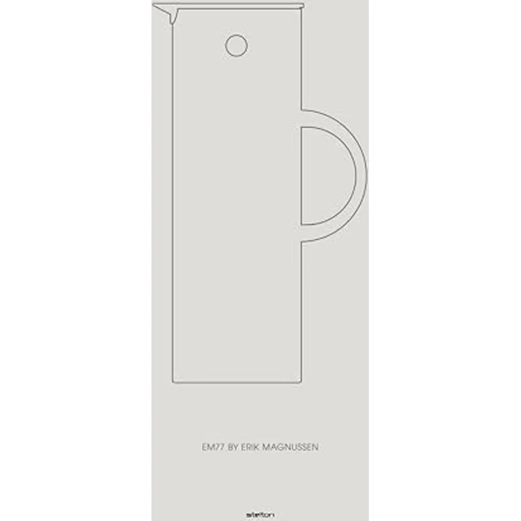 Stelton Isolierkanne EM77 Isolierkanne 1L Soft grün, 1.00 l, Hergestellt in Dänemark – Bild 6