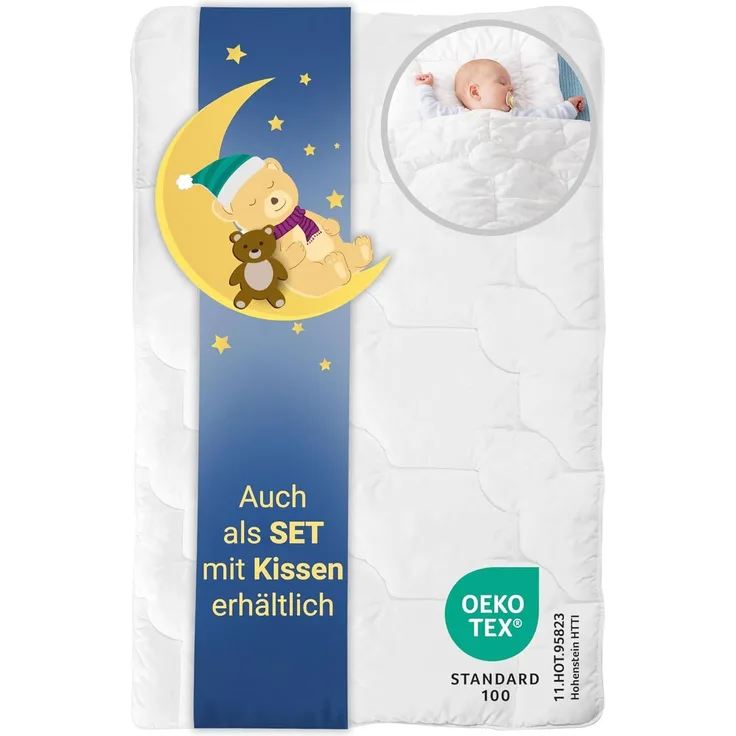 Zollner Kinder Bettdecke Mikrofaser 100x135 cm