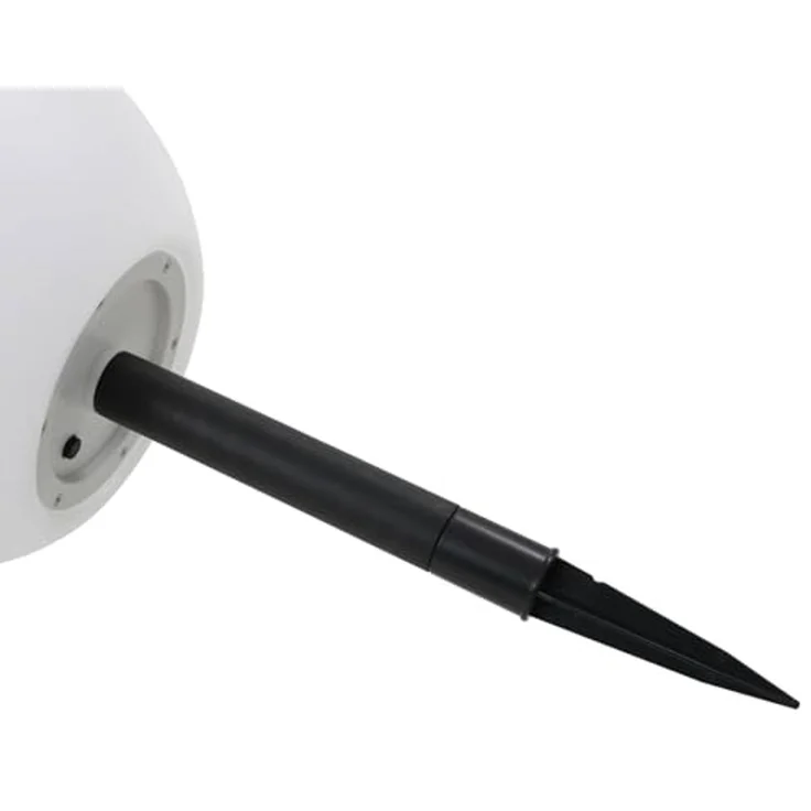 Lindby Außen-Stehlampe Lago, LED, Kunststoff Weiß tageslicht IP44, 2 x 0,2 W LED, tageslicht – Bild 7