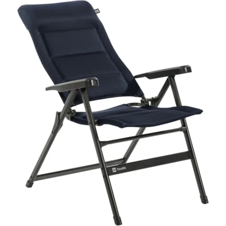 Travellife Campingstuhl Barletta Comfort Verstellbar L Blau – Bild 4