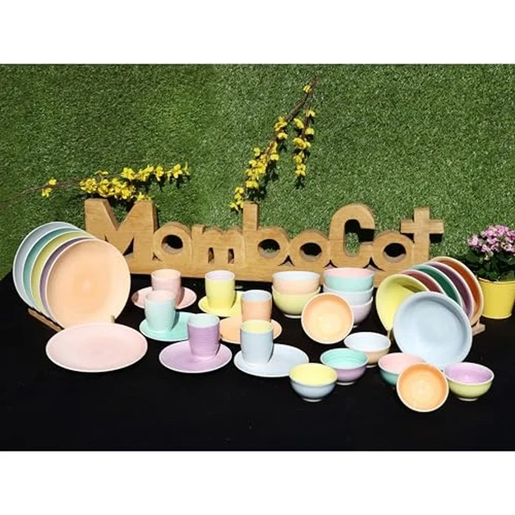 MamboCat Müslischale Pastello 6er Set Müsli-Schale Ø14cm 500ml bunte Pastell-Schüssel – Bild 5