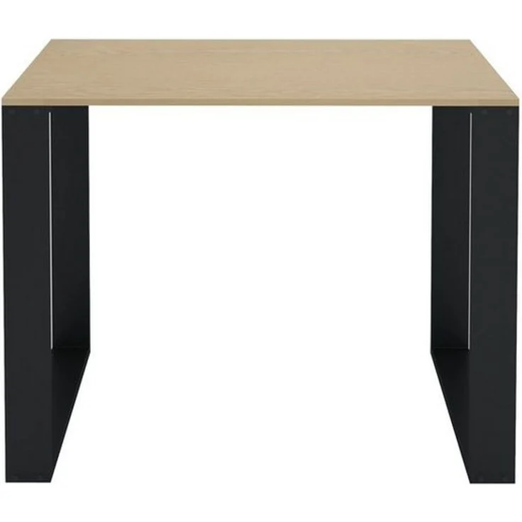 AKKE Esstisch, Esszimmertisch LOFT Schwarze Beinen Küchentisch Bürotisch 2mm-PVC – Bild 3