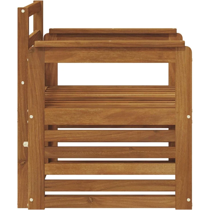 vidaXL Outdoor-Sofagarnitur Natur Massivholz Akazie 3436339 – Bild 4