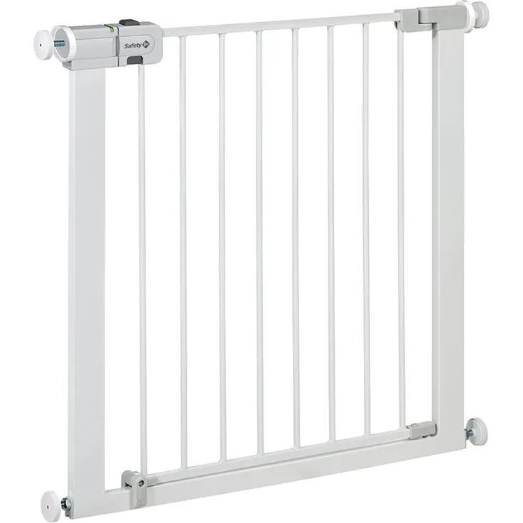 Safety 1st 'U-Pressure' Treppenschutzgitter, für Türbreiten 73-80 cm, Klemmbefestigung, Metall, Weiß