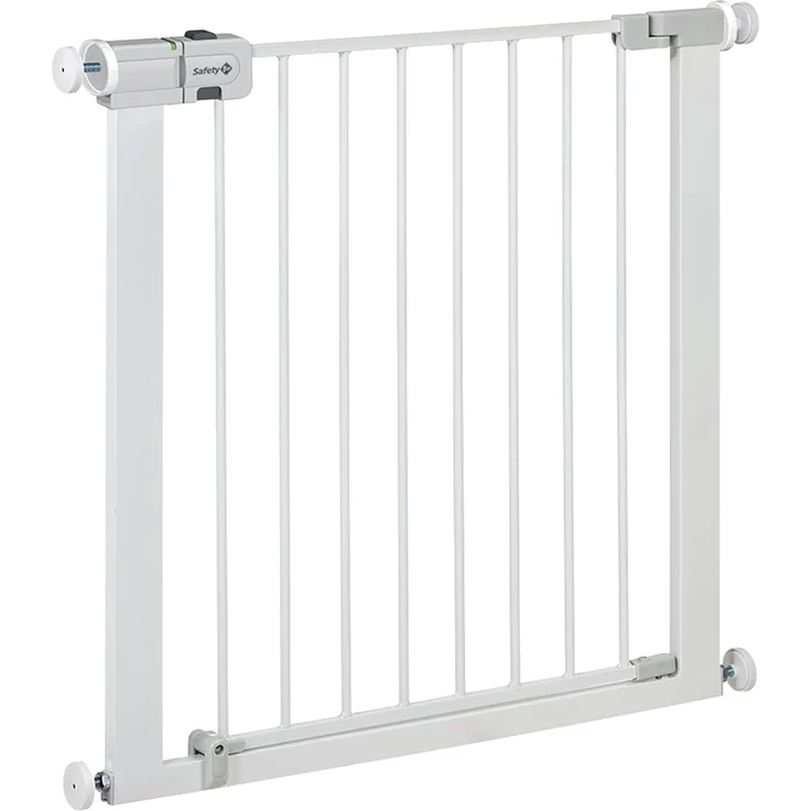 Safety 1st 'U-Pressure' Treppenschutzgitter, für Türbreiten 73-80 cm, Klemmbefestigung, Metall, Weiß