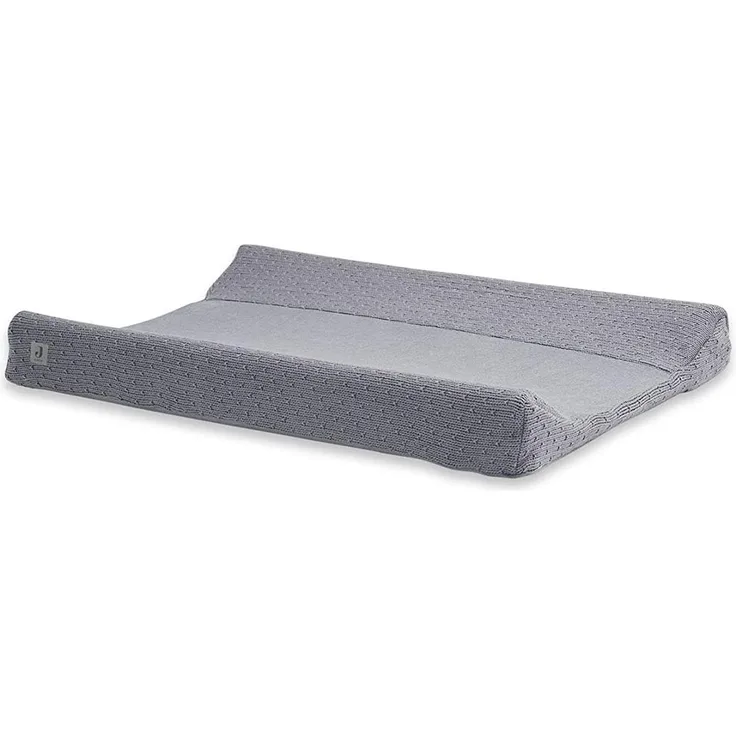 Jollein Bliss Knit Wickelauflagenbezug Storm Grey