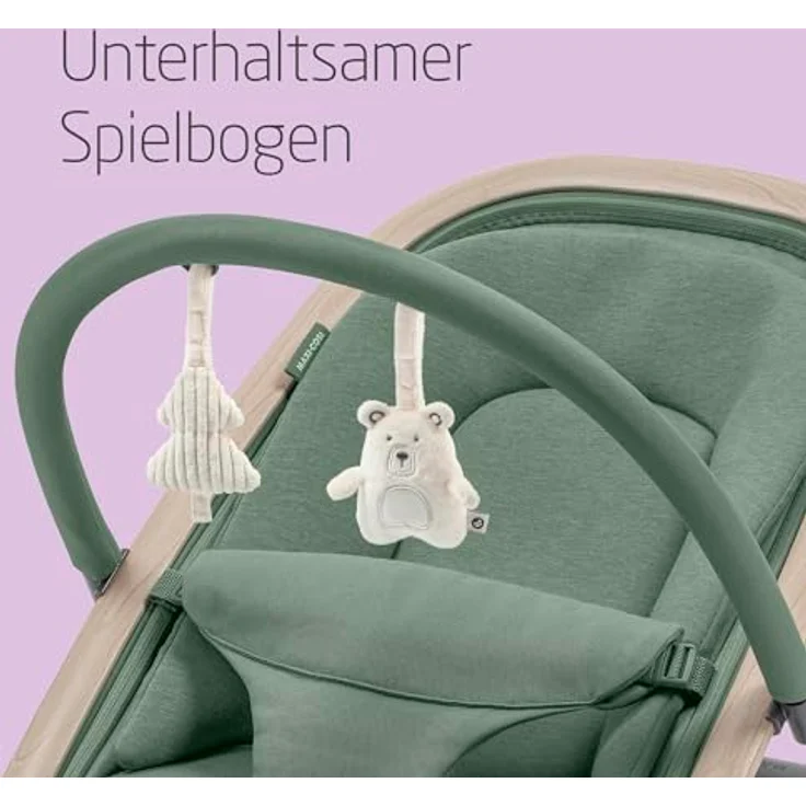 Maxi-Cosi Kori, Babywippe 2-in-1 für Neugeborene bis 9 kg, mit gepolsterter Einlage und Wippfunktion – Bild 5