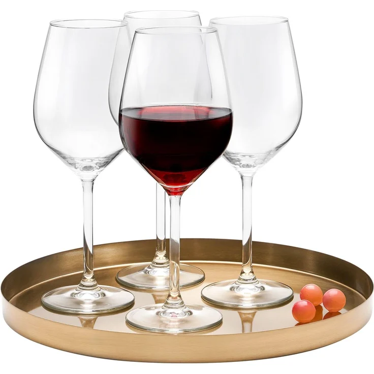 van Well Weinglas Ida, 4-tlg, Glas, spülmaschinengeeignet, 50 cl, 4-teilig – Bild 1