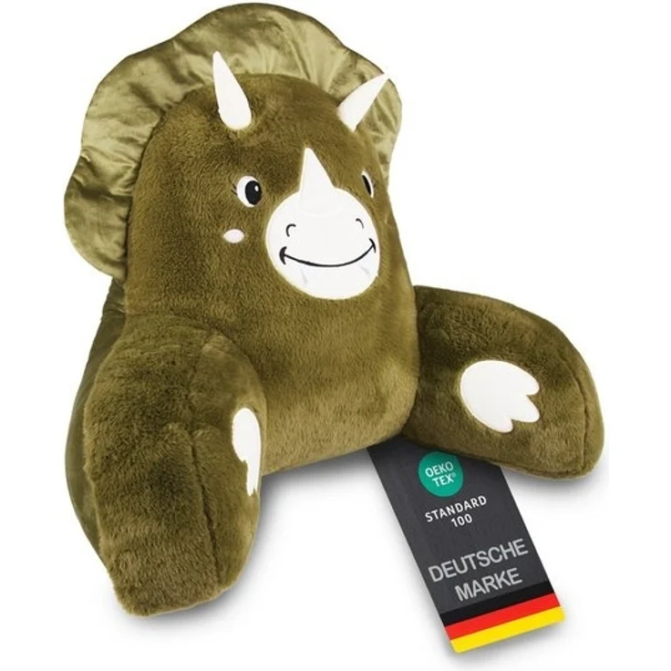 Bestlivings Sitzkissen für das Bett mit Armlehnen 66x37x48cm, Rückenstützfunktion, 100% Polyester, kuschelweich, formstabil – Bild 4
