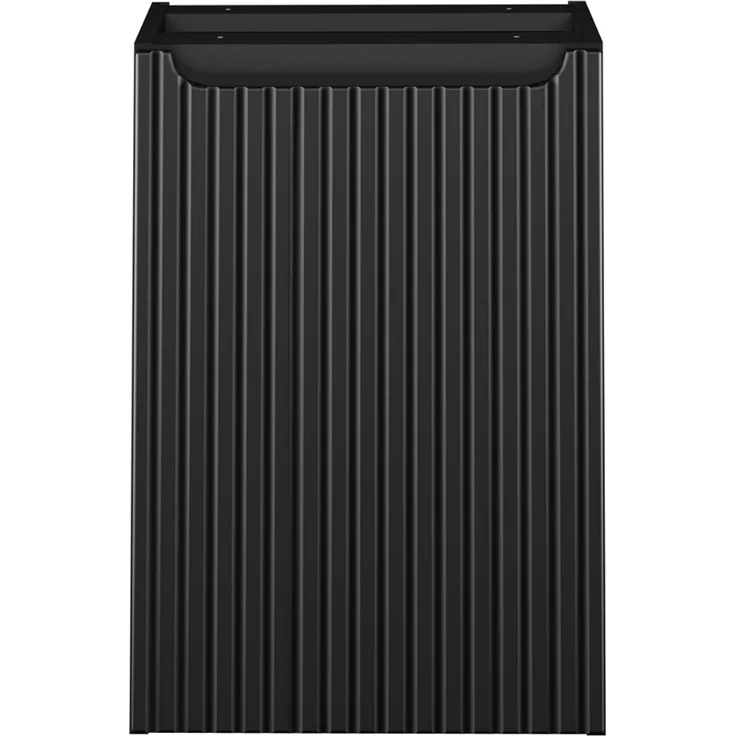 Unterschrank mit Wäschekorb, 40 cm, schwarz, NEWPORT-56-BLACK – Bild 3